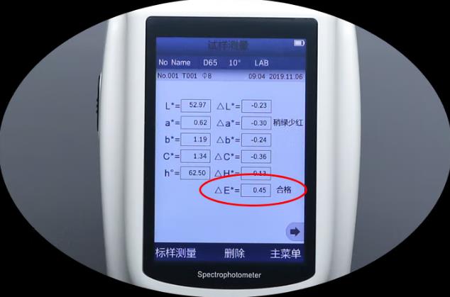 色差儀色差值計(jì)算公式